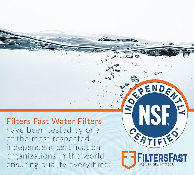 Filters Fast PH21430 Compatible Replacement for LG LT800P Refrigerator Water Filter Activated Carbon Cartridge for Fridge Water Dispenser