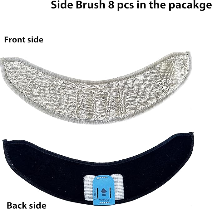 Replacement Parts Accessories Specific for iRobot Roomba Combo 10 Max J9 J7+/Plus Vacuum Cleaners :Microfiber Moping Pad X2 Side Brush X8 Filter X8 Roller Brush X8