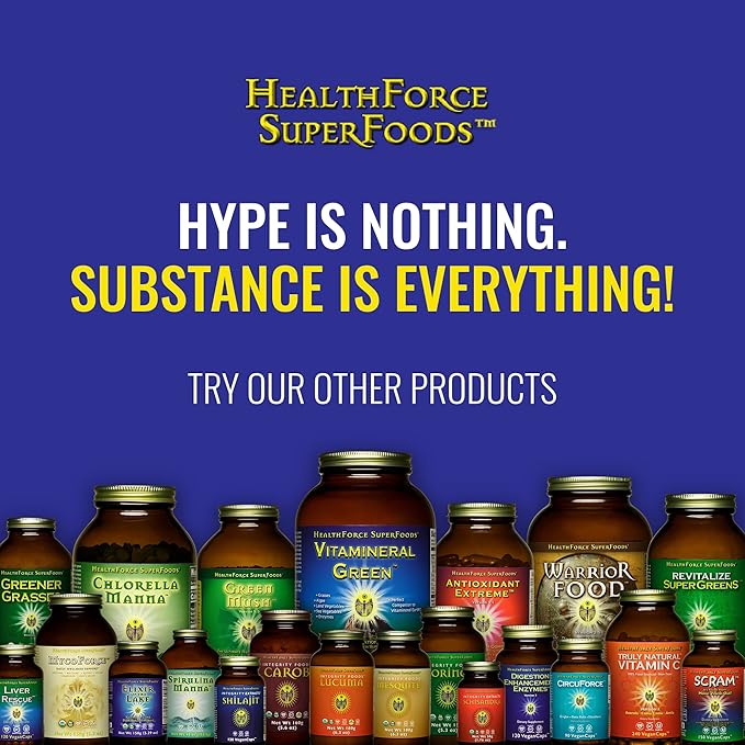 HealthForce SuperFoods Barley Grass Juice – 8 oz Powder