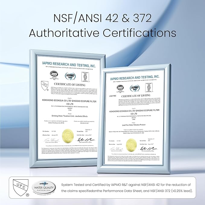 [Alkaline] Waterdrop Water Filter for Sink Faucet, NSF/ANSI 42 Certified Countertop Water Filter System, 5-Stage Stainless Steel Faucet, 8000 Gallons, Reduces 99% Chlorine, WD-CTF-04(1 Filter)