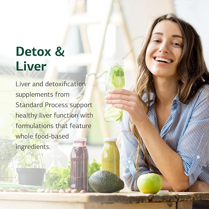Standard Process SP Detox Balance Chai, 28-Day Program Kit - Detox Cleanse with Pea Protein, Iron, Magnesium & Choline - Vegan, Non-Dairy & Gluten-Free - 1 Kit