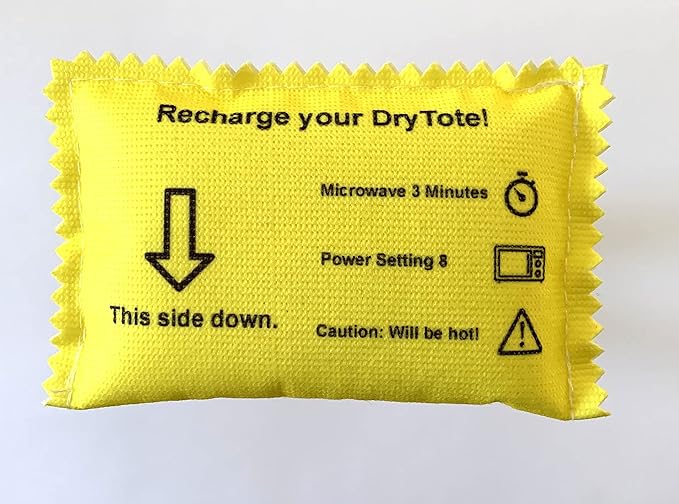 100g Rechargeable Desiccant Pack of 50 - Moisture Absorbing Bag - Silica Gel Desiccant Dehumidifier for Storage Bins and Totes