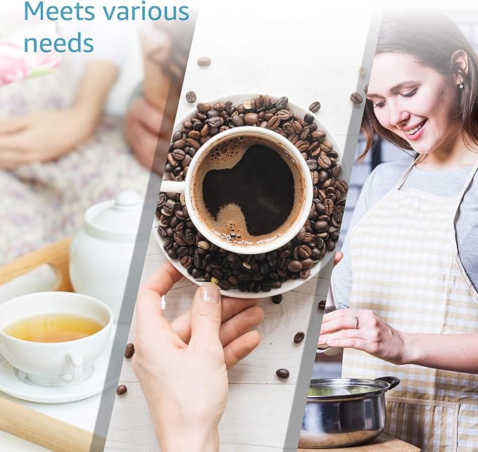 AQUA CREST Faucet Water Filter, Replacement for Brita® Filter, Brita® Faucet 36311 On Tap Water Filtration System, FR-200, FF-100 Replacement Filter, White (2 Packs)