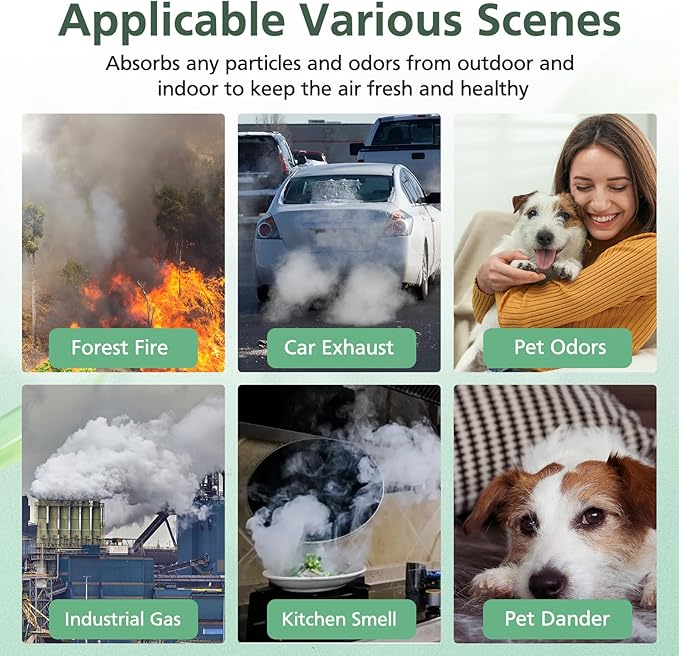 2 Pack Mini Max Replacement Filter Compatible with Blueair Blue Pure Mini Max Air Purifiers, HEPA & Activated Carbon Blue Pure FMINI Filter Fits for Blue Pure Mini Max