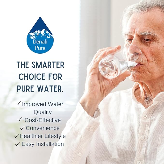 2-Pack Denali Pure Replacement for Kenmore 46-9006 Refrigerator Water Filter - Compatible with Kenmore 46-9006 Fridge Water Filter Cartridge