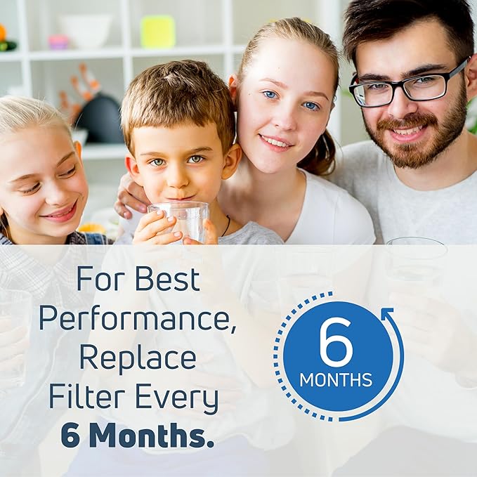 2-Pack Replacement for JFC2089HES Refrigerator Water Filter - Compatible with UKF8001 Fridge Water Filter Cartridge