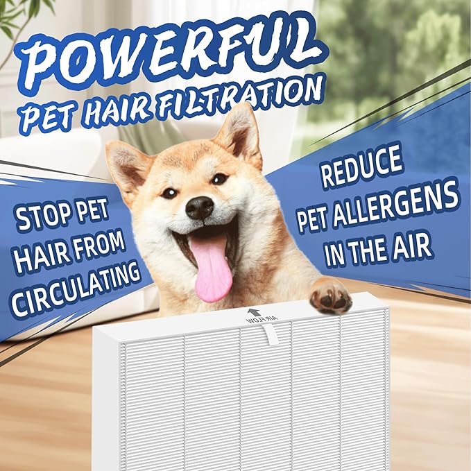 115115 HEPA Replacement Filter A for Winix Plasmawave Air Purifier C535 5300 5300-2 6300 6300-2 P300 AM90 C909 9800,2 x True HEPA Size 21 Filters + 8 x Carbon Pre-Filters