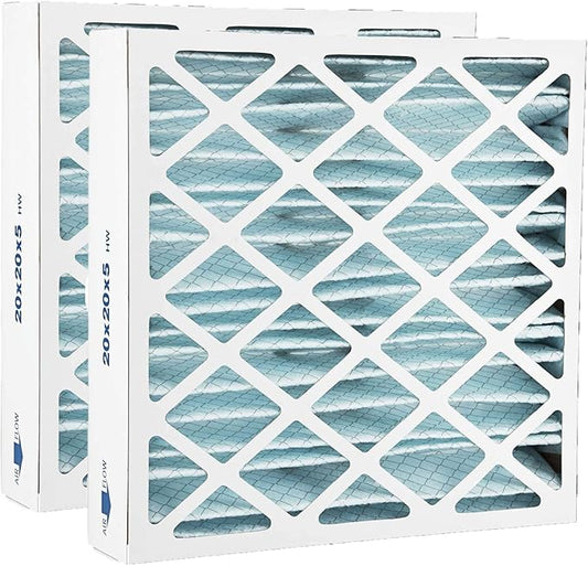 Filters Fast Compatible Replacement for Honeywell 20x20x5 Air Filter MERV 11 FC100A1011 Pleated AC Furnace, Actual Size: 19.75 x 19.875 x 4.375, 2-Pack