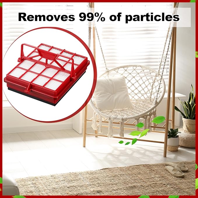 2 Pack Replacement Style P HEPA and Carbon Pre-filters Compatible with Aerus Lux Guardian Platinum Canister Vacuum Cleaner, with Handle