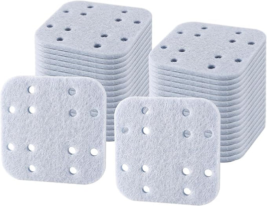 Funmit 30 Pack Humidifier Replacement Filters for LEVOIT, Mineral Absorption Pad Compatible with LV600S, LV600HH, OasisMist450S