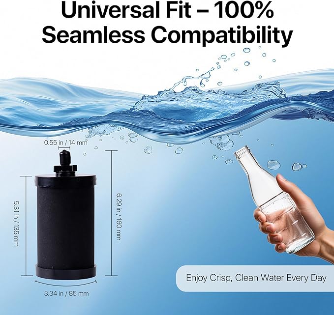 2387 Pro Filter Replacement Compatible with Alexapure – 1 Pack,11Dx5Wx5H Long-Lasting Replacement Element for Clean Drinking Water