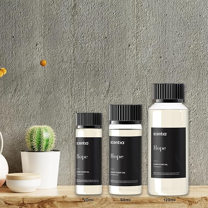 Floral Inspired Diffuser Oil Refill - Scentia Hope Dupe Fragrance Oil Blend, Home Luxury Scents, Essential Oil Sets, Humidifiers & Candle Making | 120ml, 4.06FlOz, Mothers Day Gift