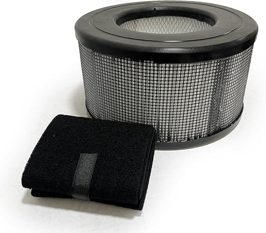 Nispira 20500 High Efficiency True HEPA Filter Replacement Carbon Pre Filter for Honeywell Air Purifier 10500 (EV-10) 17000 17000-S 17005 1 Pack