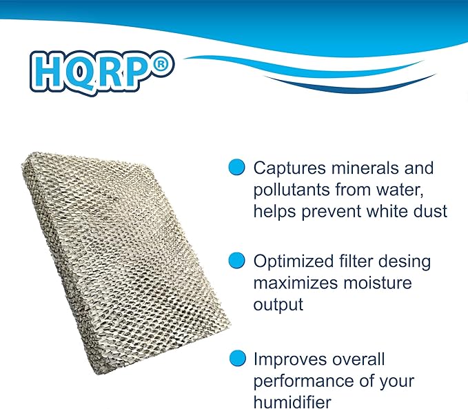 HQRP 15-Pack Water Filter Compatible with Totaline P110-3545; P110-LBP2217, P110-LBP2317, P110-LBP2417, P110-LFP1218, P110-LFP1318 Humidifiers