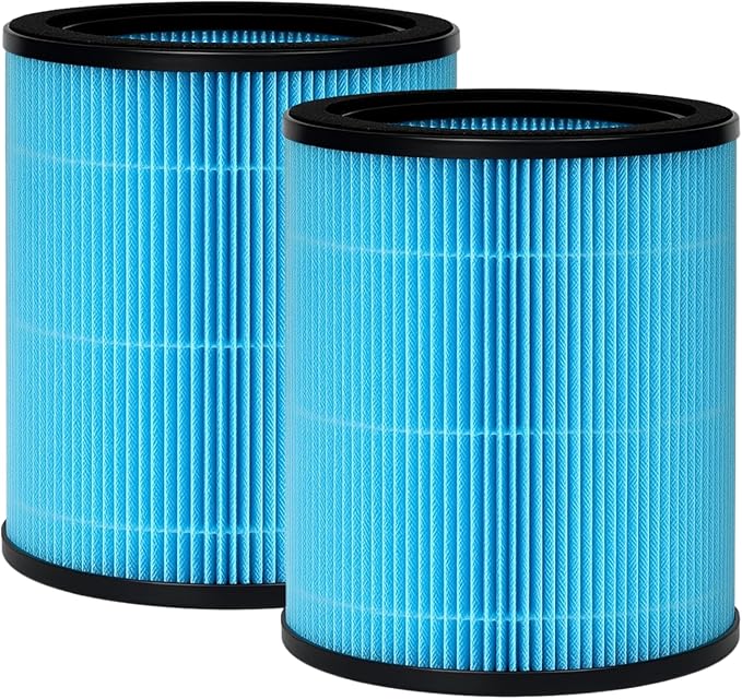 Nispira AP0601 Filter Replacement for AirTok Air Purifier AP0601-RF 2-in-1 True HEPA, 2 Pack