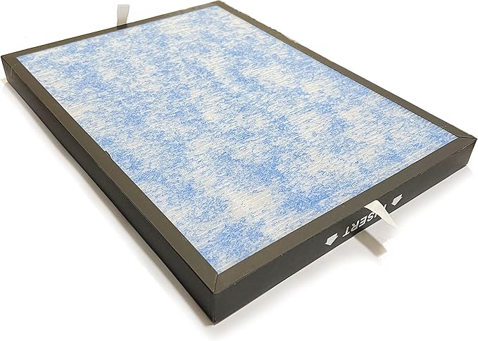 Nispira True HEPA with Activated Carbon Pre Filter Replacement Compatible with Membrane Solutions MSA3 Air Purifier, 4 Packs