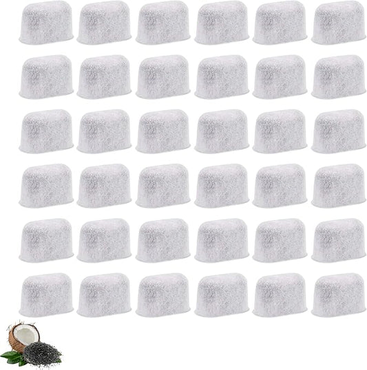36 Nispira DCC-RWF Water Filters Replacement for Cuisinart Coffee Maker Part DCC-RWF Activated Charcoal