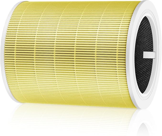 Core 600S Replacement Filters Compatible with LEVOIT Core 600S-RF Air Purifier, 3-in-1 H13&High-Efficiency Activated Carbon Filters, 2PACK