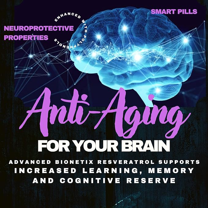 2X Potency Micronized Trans Resveratrol Supplement. 1200mg per 2 Capsules. High Absorption Antioxidant Formula. Promotes Anti Aging, Cognitive Support & Heart Health