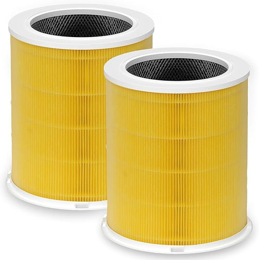 2-Pack AP401 Pets Allergy Replacement Air Filter, Compatible with Dayette AP401 AP402 Air Purifier and JOWSET AP402 AP403 Air Purifier, Designed for Pets Odors