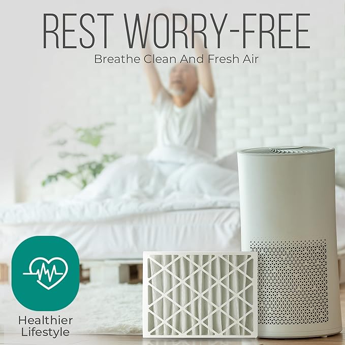 Furnace Filters FC100A1037 - HVAC 20x25x4 Air Filter Replacement Merv 11 with Homequip Easy Disposal Bag (5 Pack)