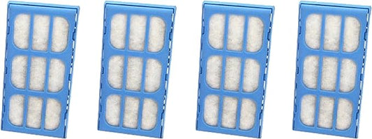 Nispira Replacement Water Filter Cartridges Compatible with Cat Mate & Dog Mate Fountains, Pack of 4