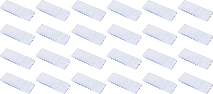 Nispira HEPA Filter Compatible with I-life Model A6 A4 A4s Robotic Vacuum Cleaner, 24 Packs