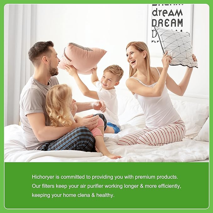 Airmega 150 Filter Replacement, Compatible with Coway Airmega 150 (AP-1019C) & Airmega 160 Air Purifiers, 2 True HEPA and 8 Enhanced Activated Carbon Filters, AP-1019C-FP