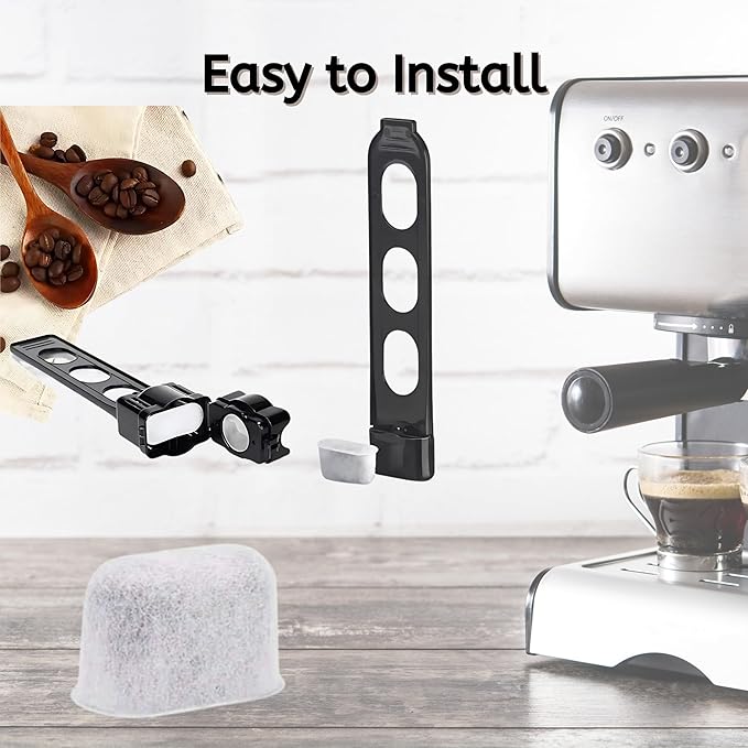 24 Nispira Activated Charcoal Water Filters Replacement Compatible with Cuisinart Coffee Machine Part DCC-RWF