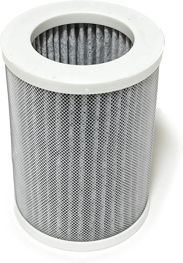 Nispira PEPERSFIL Purezone Replacement Filters For Car Air purifier Pure Enrichment Air Purifier Mini Portable (PEPERSAP) 3-in-1 HEPA Activated Carbon, 4 Packs