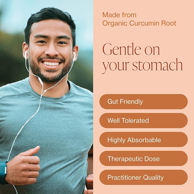 Organic Turmeric Curcumin with Black Pepper & BCM-95 - for Inflammatory Support, Brain & Immune Health - 60 Vegan Turmeric Capsules, 1000mg Per Serve - Herbal Curcumin Supplements