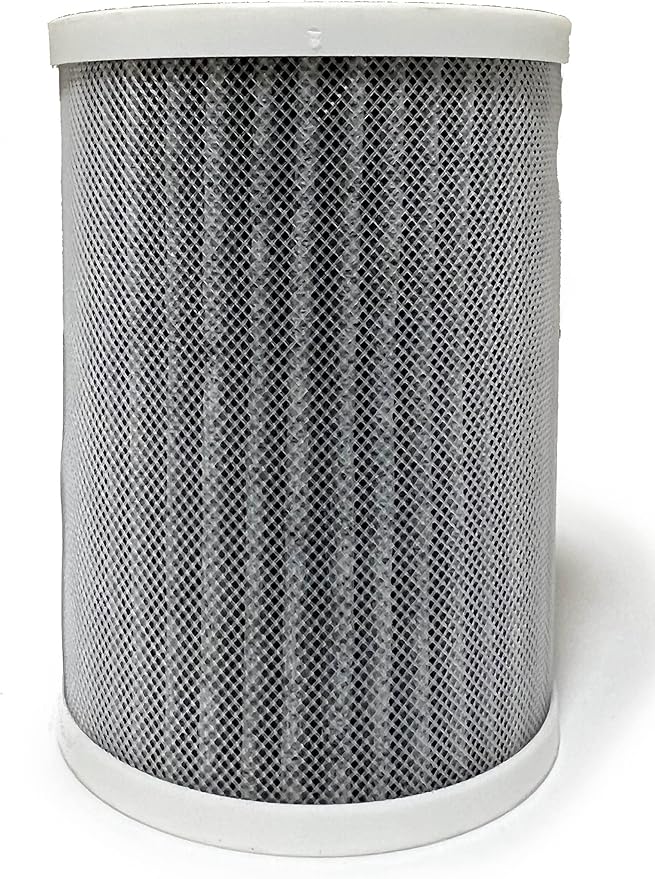 Nispira PEPERSFIL Purezone Replacement Filters For Car Air purifier Pure Enrichment Air Purifier Mini Portable (PEPERSAP) 3-in-1 HEPA Activated Carbon, 6 Packs