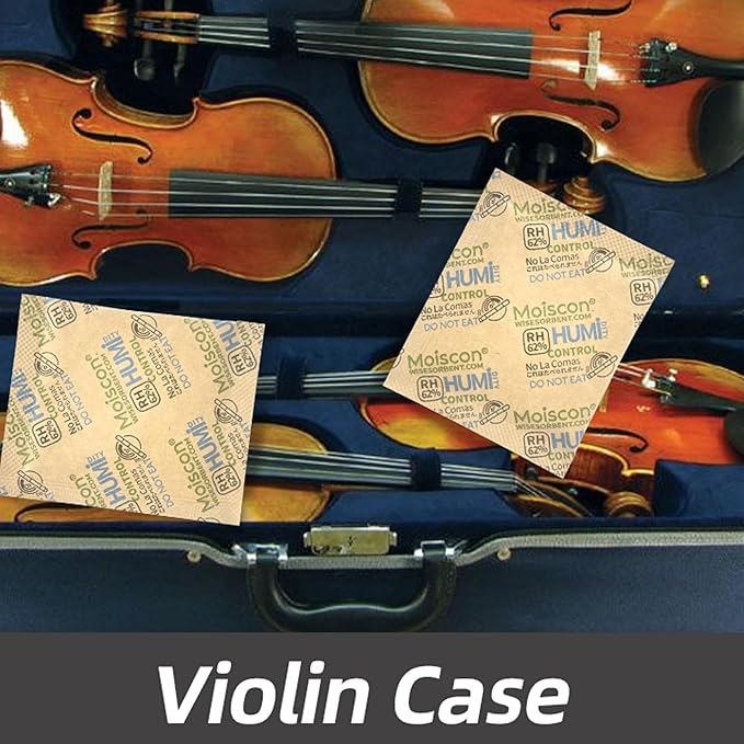 225 Pack 62% RH 8 Gram Two-Way Humidity Control Packs for Storing 1 oz, Size 8 Moisture Control Packets Individually Wrapped