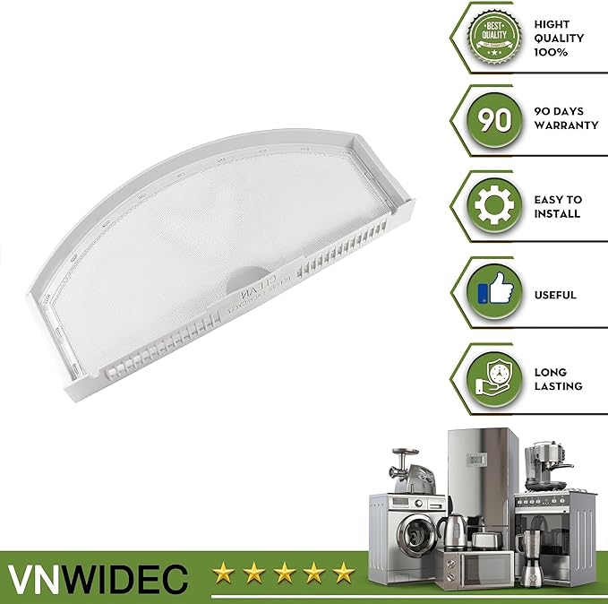 GTD33EASK0WW GTD65EBSJ2WS GTD65EBSJ1WS GTD65EBSJ3WS Dryer Lint Screen Replacement For GE Gas Dryer