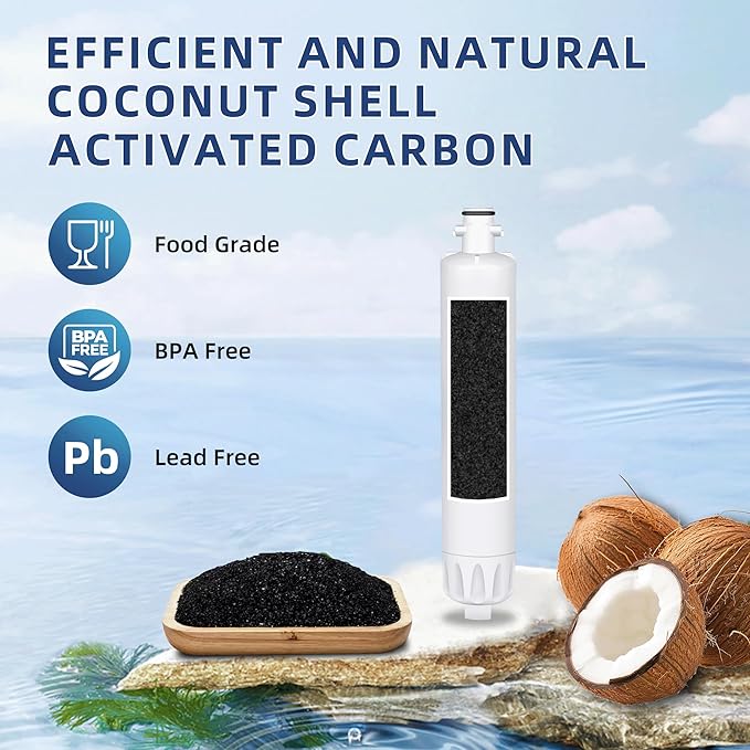 RPWF Water Filter Replacement for GE RPWF (NOT RPWFE) RWF1063 RWF3600A DWF-36 WSG-4 R-3600 MPF15350 OPFG3-RF300,3 Pack