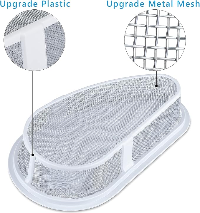 The Replacement Lint Filter and Case Cover, W10828351 Lint Trap Compatible with Whirlpool/Sears/Roper Stackable Washer/Dryer