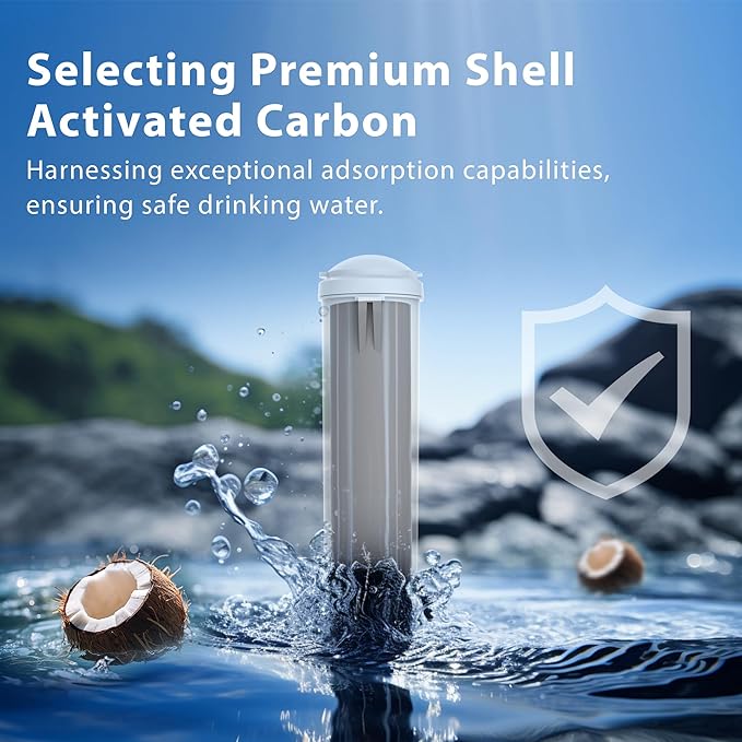 Replacement for EDR2RXD1 Water Filter, Compatible with W10413645A, Filter 2, Kenmore 46-9082, 9082, 46-9903 KAD2RXD1, 1 Pack (Packaging May Vary)