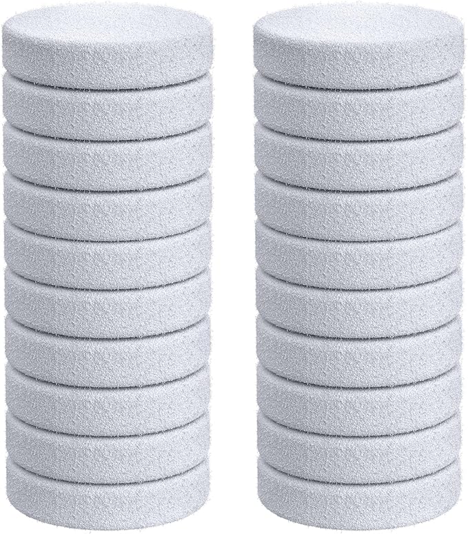 iSingo 20 Pack Core Mini Aroma Pads Replacement for LEVOIT LV-H128 Essential Oil Replacement Aromatherapy Refill Pads Compatible with LEVOIT Core Mini & LV-H128 Air Purifier, White