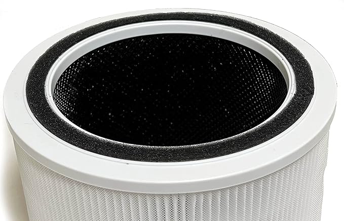 Nispira Core 200S Filter Replacement For LEVOIT Air Purifier Core 200S-RF 3-in-1 H13 HEPA Activated Carbon, 2 Packs