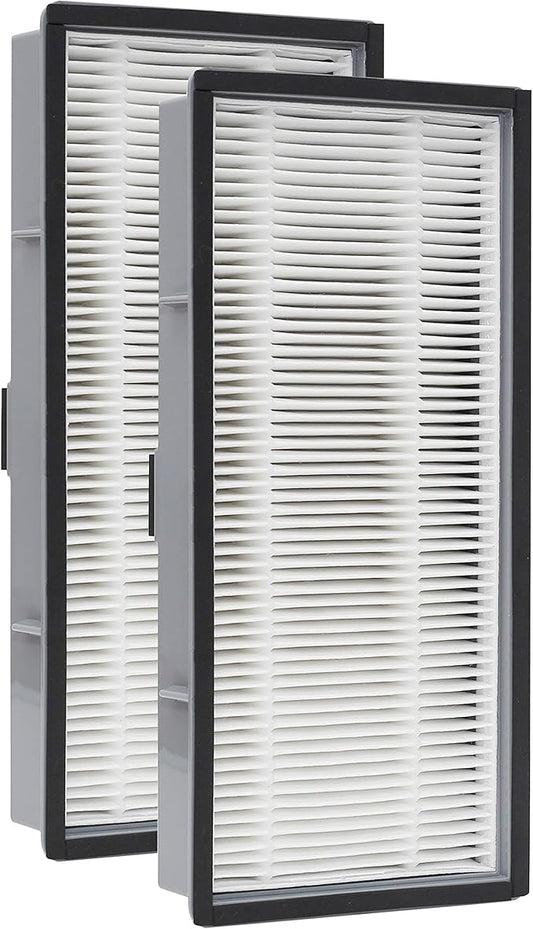 A/D/H True HEPA Replacement Filter, Advanced Allergen + Bacteria & Virus, Compatible with Filtrete FAP-TT-ADH, Replacement for Holmes HAP9243, Compare to AND Honeywell HPA060(BWM), 2 Pack