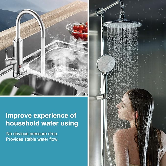 Membrane Solutions 5 Micron Whole House Sediment Water Filter Replacement Cartridge Pleated Water Filter Heavy Duty 20"x4.5", Universal Fits Most Major Brand Systems - 2 Pack