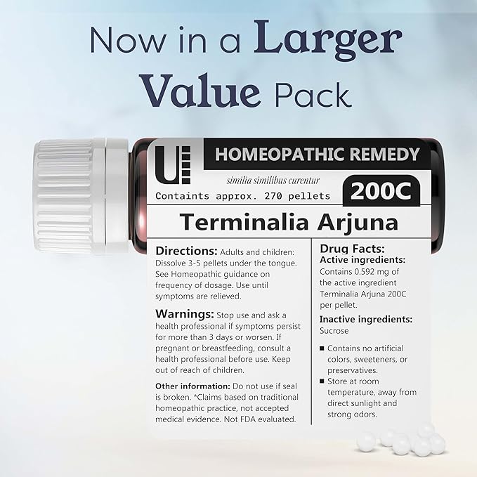 Terminalia Arjuna 200C Homeopathic Remedy, Urenus