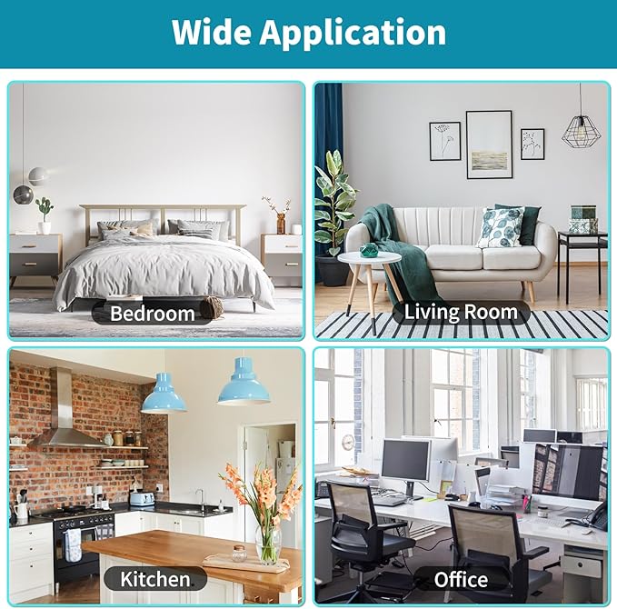 A10 Humidifier Filter Water Panel Replacement for Whole House Humidifier Pad Filters Models 110, 220, 500, 500A, 500M, 550, 550A, 558 Humidifier Wicks Parts & Accessories (Pack of 3)