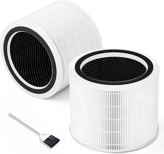 Core 200S Replacement Filter for LEVOIT Core 200S Smart WiFi Air Purifier, Funmit 3-in-1 H13 True HEPA Filter Replacement and High-Efficiency Activated Carbon, Part # Core 200S-RF, 2 Pack