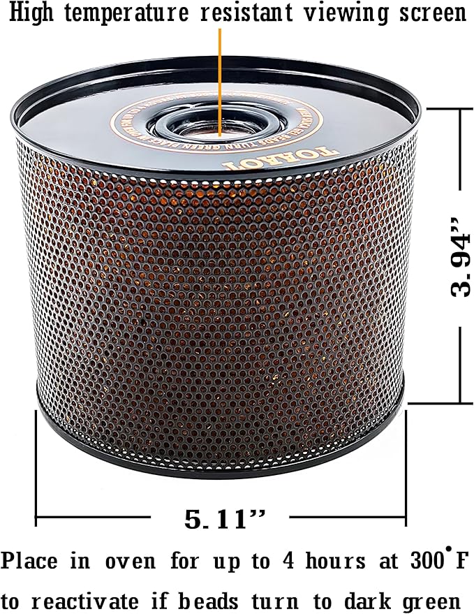 Gun Safe Dehumidifier, Moisture Absorbers, TOAAOT 800g Silica Gel Canister for Gun Case, Tool Box