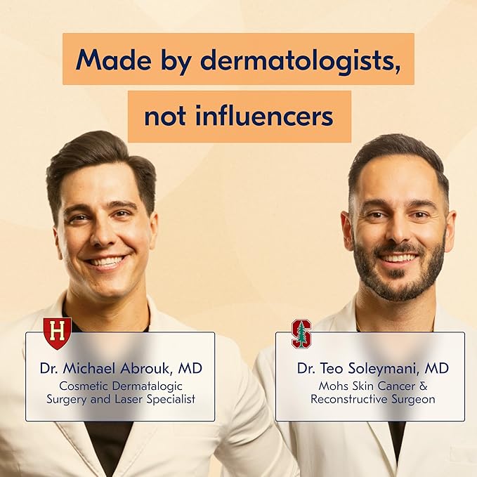 The First 3-in-1 Drinkable Skincare, by World-Class Dermatologist & Skin Surgeon, Regenerative Formula, Nicotinamide, Collagen Peptides, Biotin, Glutathione (30 Servings, Melon Sunrise)