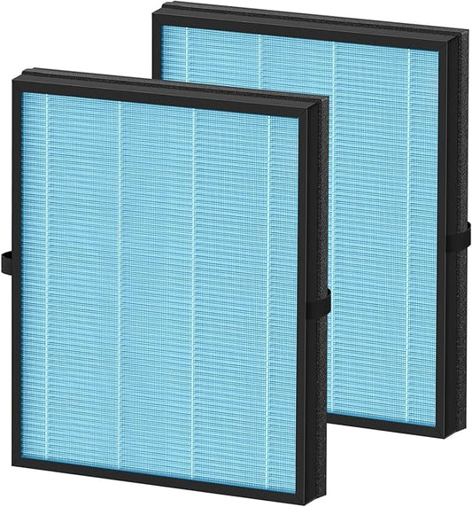 2 Pack MK04 Air Filter Replacement Compatible with AROEVE MK04 MG04JH Air Puri-Fier, 4-in-1 High-Efficiency Filter Suitable for Dust, Pet Dander, Smoke, Pollen,Standard Version