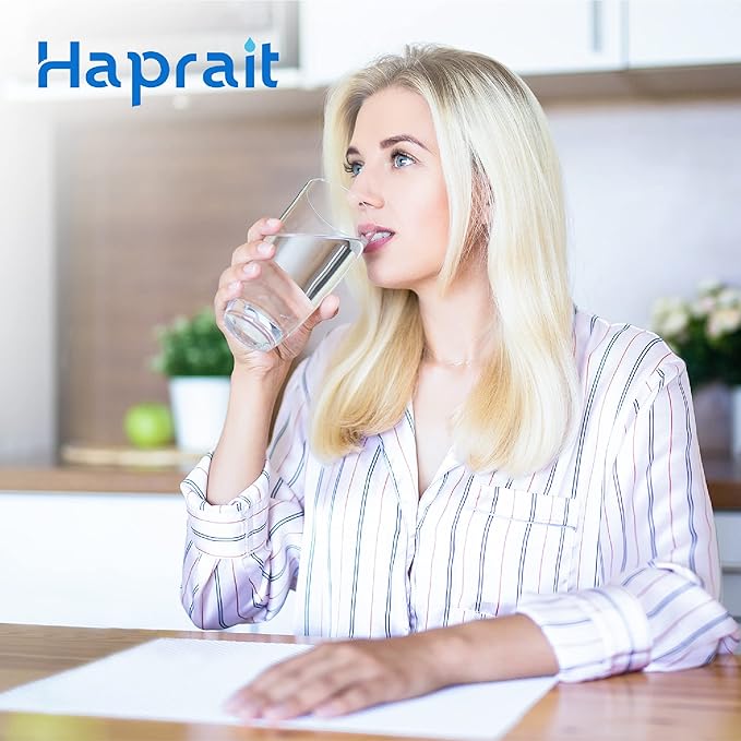 WF3CB Water Filter Replacement, HP006 Compatible with Frigidaire WF3CB, Pure Source 3, WF425, 706465, 242069601, 242086201, 242017800, Height 9 inches, 4 Count