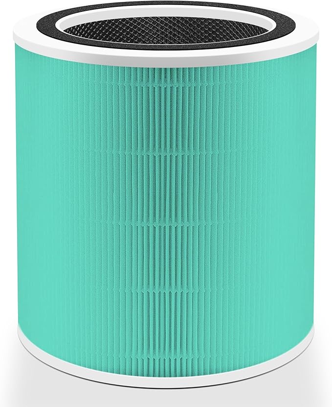 Funmit Core 400S to·Xin Absorber Replacement Filter for LEVOIT Core 400S Smart WiFi Air Purifier, 3-in-1 H13 True HEPA Replacement Filter, Part # Core 400S-RF-TX (LRF-C401-GUS), Green, 1 Pack