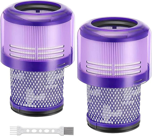 for Dyson V11 Torque Drive Cordless Vacuum Cleaner Replacement Filters Parts, Compatible with Dyson V11 SV14 Animal and V15 Detect Cordless Vacuum Models Filter, Part No.970013-02, 2 Pack